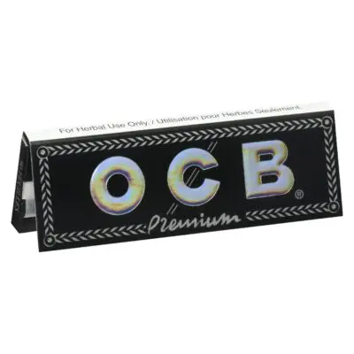 OCB Papers - OCB Premium Black 1.25" Papers