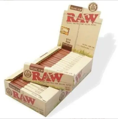 SMOKE ARSENAL Papers & Tips - Raw Organic Hemp 1 1/4 Papers