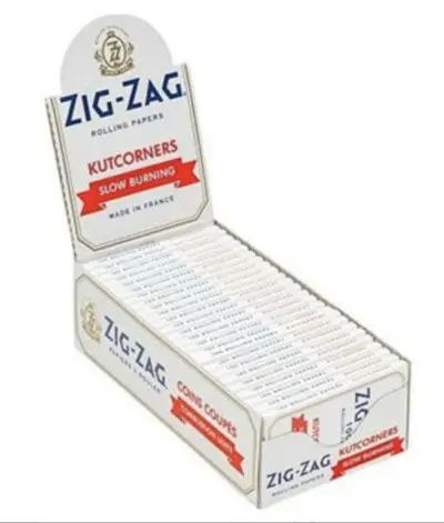 SMOKE ARSENAL Papers & Tips - Zig Zag White 1 1/4" Slow Burning Rolling Papers