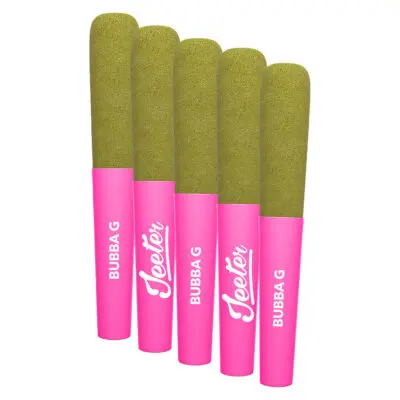 Jeeter Baby Jeeter Bubba G 5x0.5g Infused Pre-Rolls