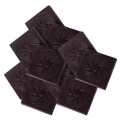 Social Sessions 1212 THC:CBD 1:25 Micro-Dosed Vegan Chocolate Reishi 10 pack Edibles