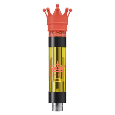 Queen of Bud Red Jasper Liquid Crystals 1g 510 Thread Cartridge
