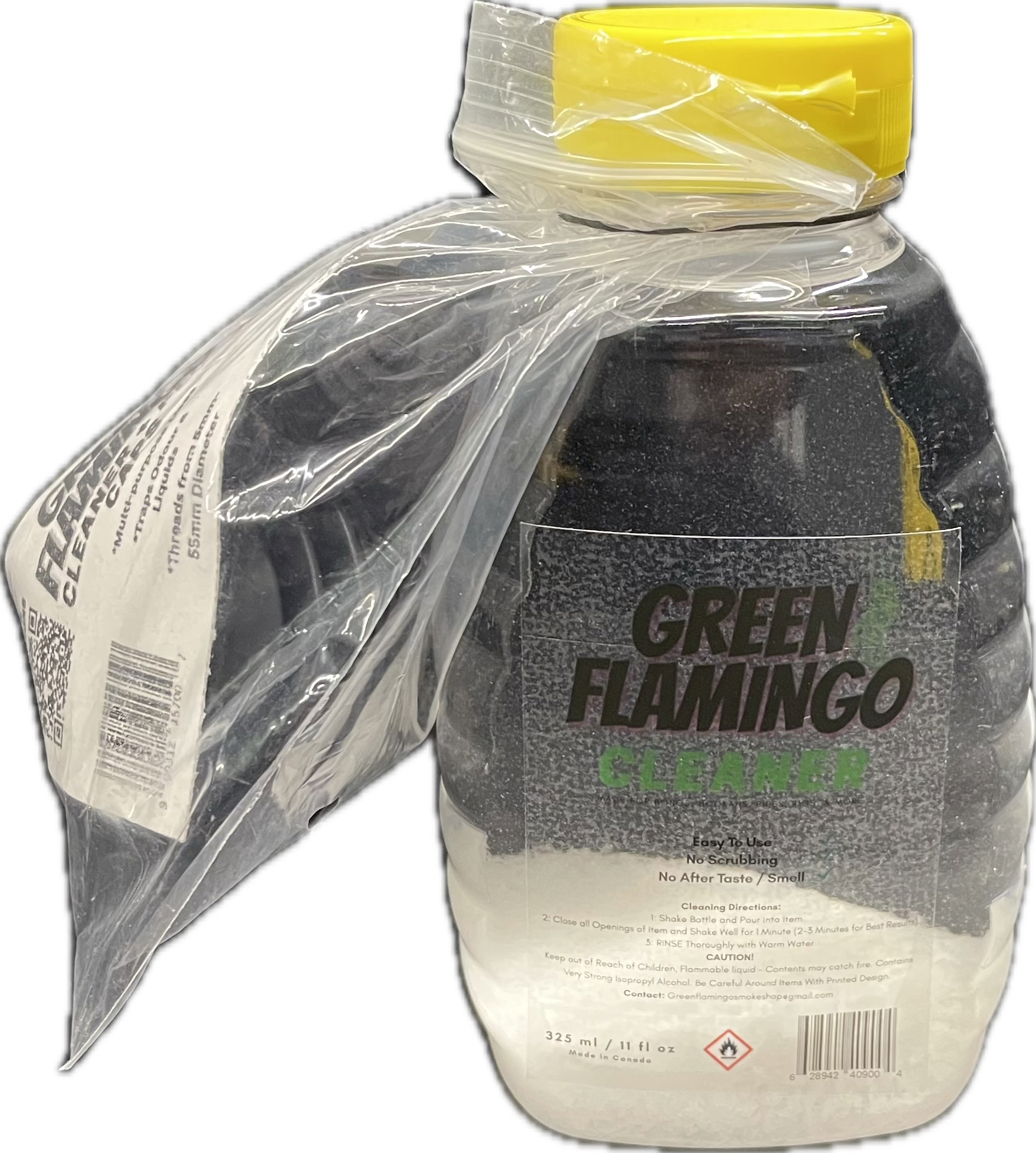 Green Flamingo Bong Cleaner