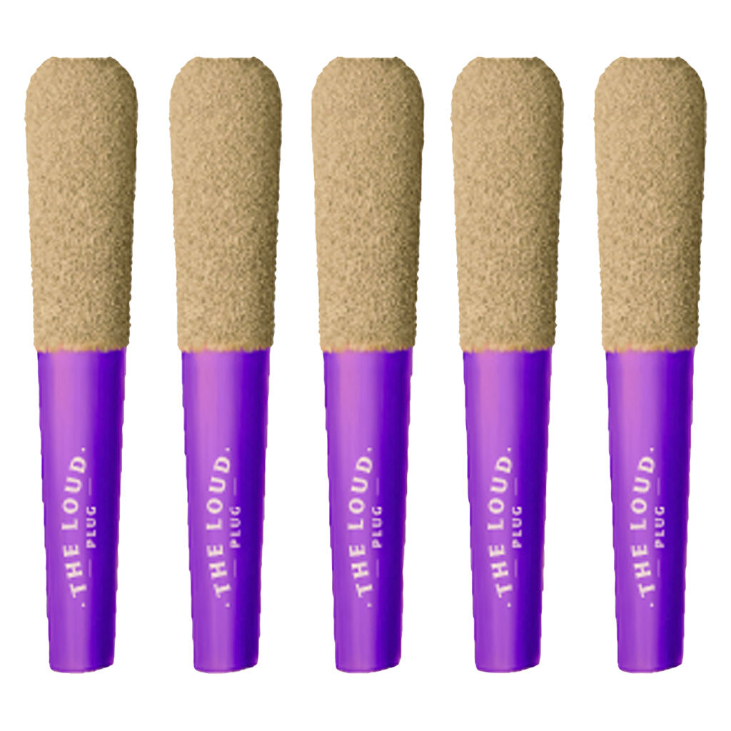 The Loud Plug Drippyz Purple Pom-G 5x0.5g Infused Pre-Rolls