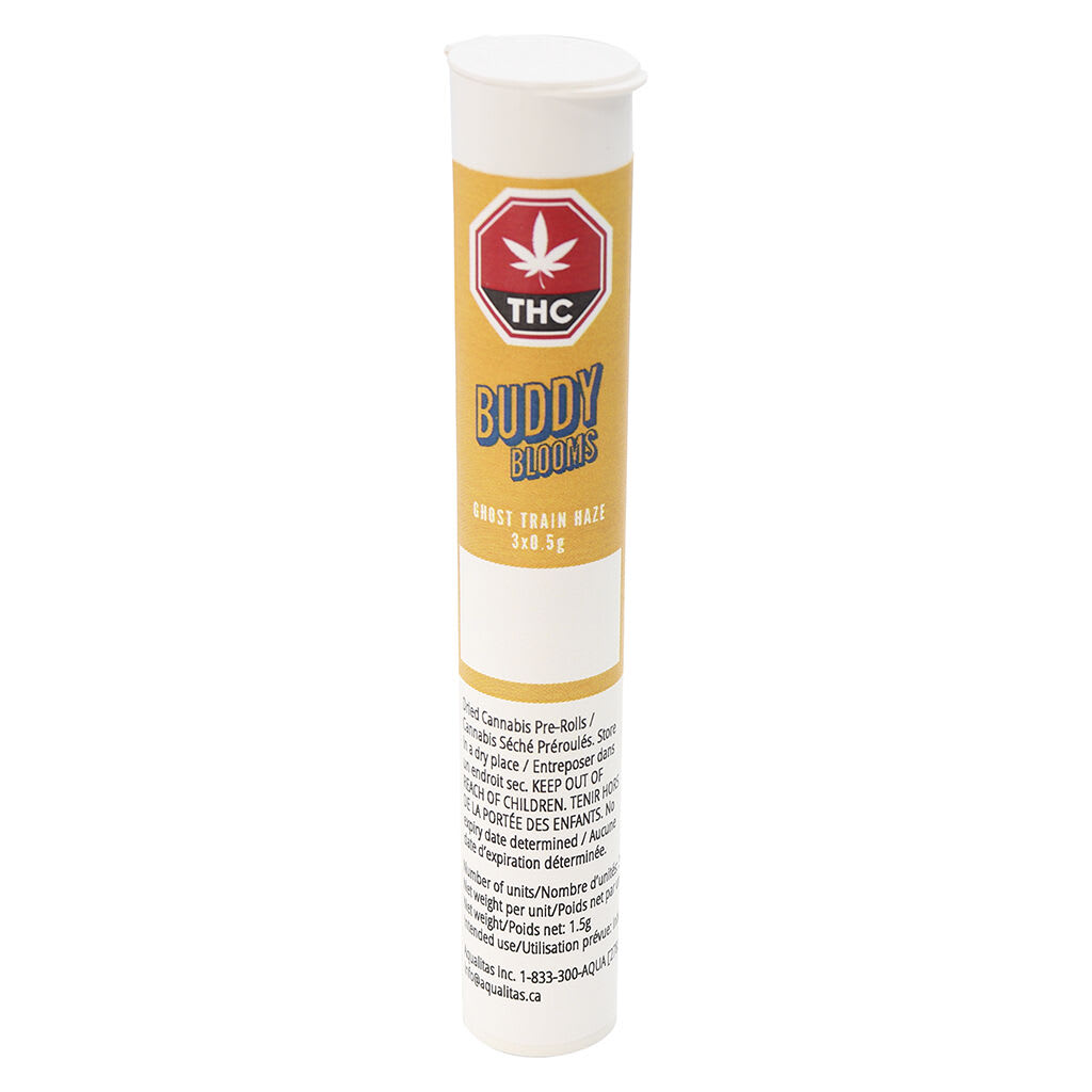 BUDDY BLOOMS Ghost Train Haze Pre-Roll