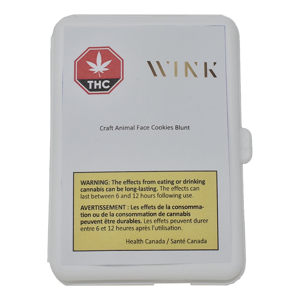 WINK Craft Animal Face Cookies Blnt Pre-Roll - Image 2
