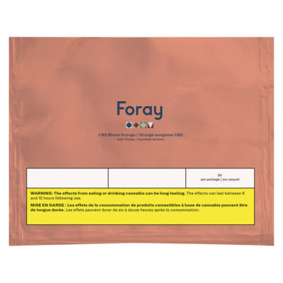 Edi's by Foray CBD Blood Orange 30 Pack Soft Chews