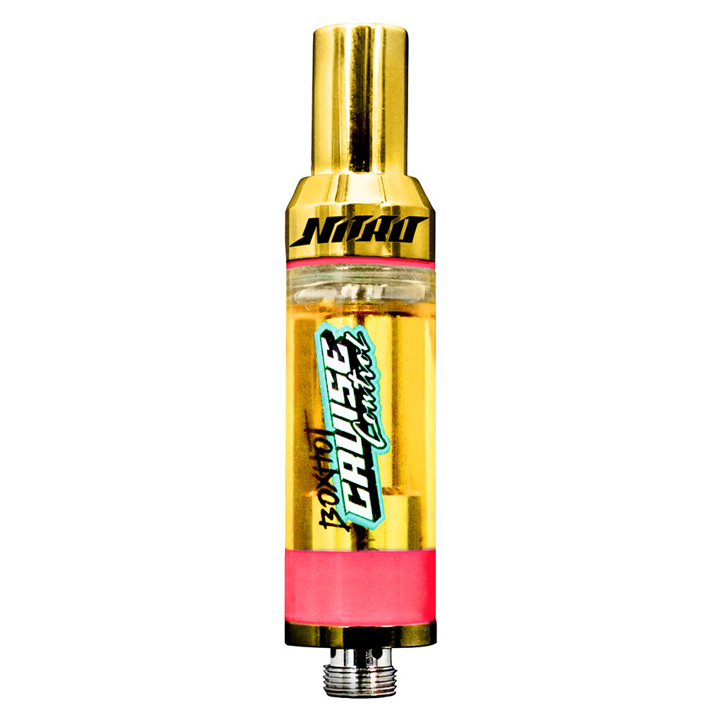 BOXHOT CRUISE CONTROL Nitro THC + CBG 510 Thread Cartridge