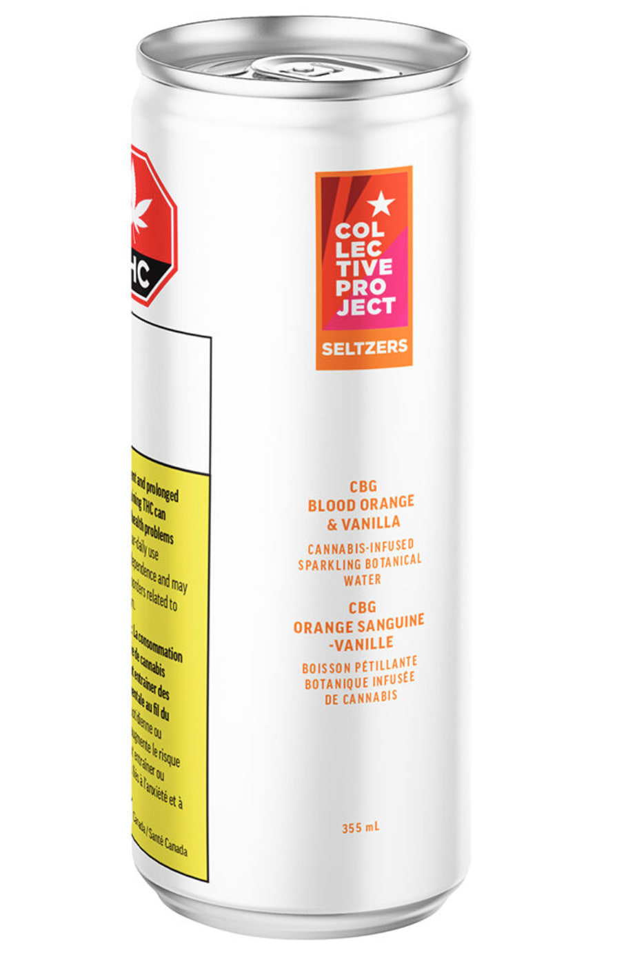CBG Blood Orange & Vanilla Sparkling Botanical Water