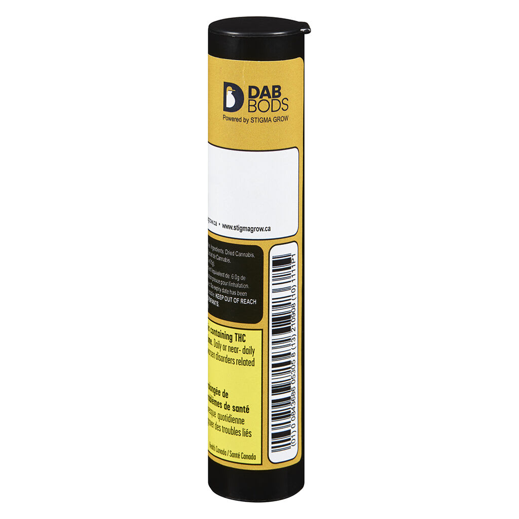 DAB BODS Grape Ape Resin-Infused Pre-Roll