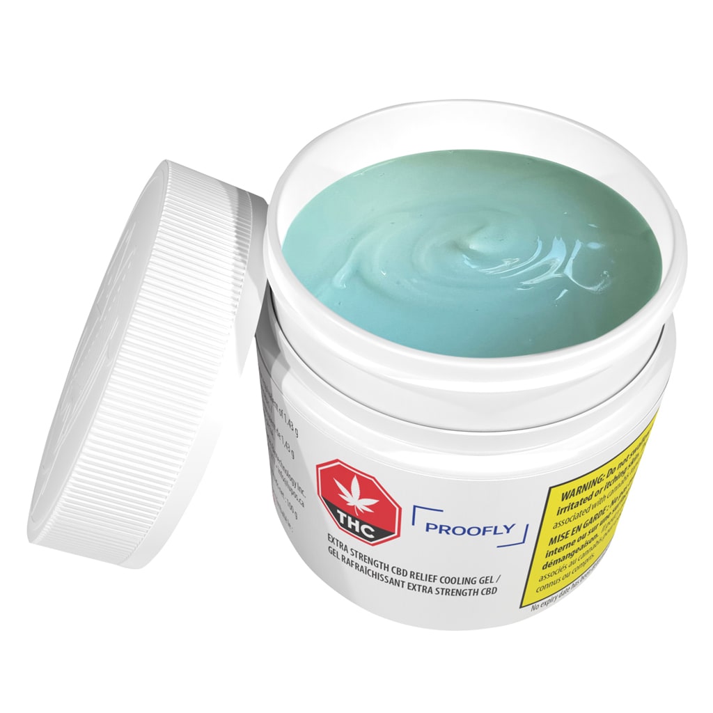 Proofly ExtraStrength CBD Relief Cooling Gel 100g Topicals