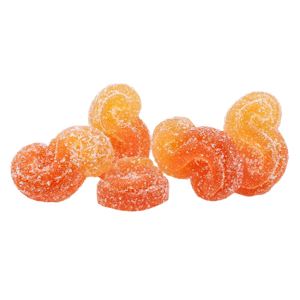 SPINACH SOURZ Peach Orange 1:1 Soft Chews