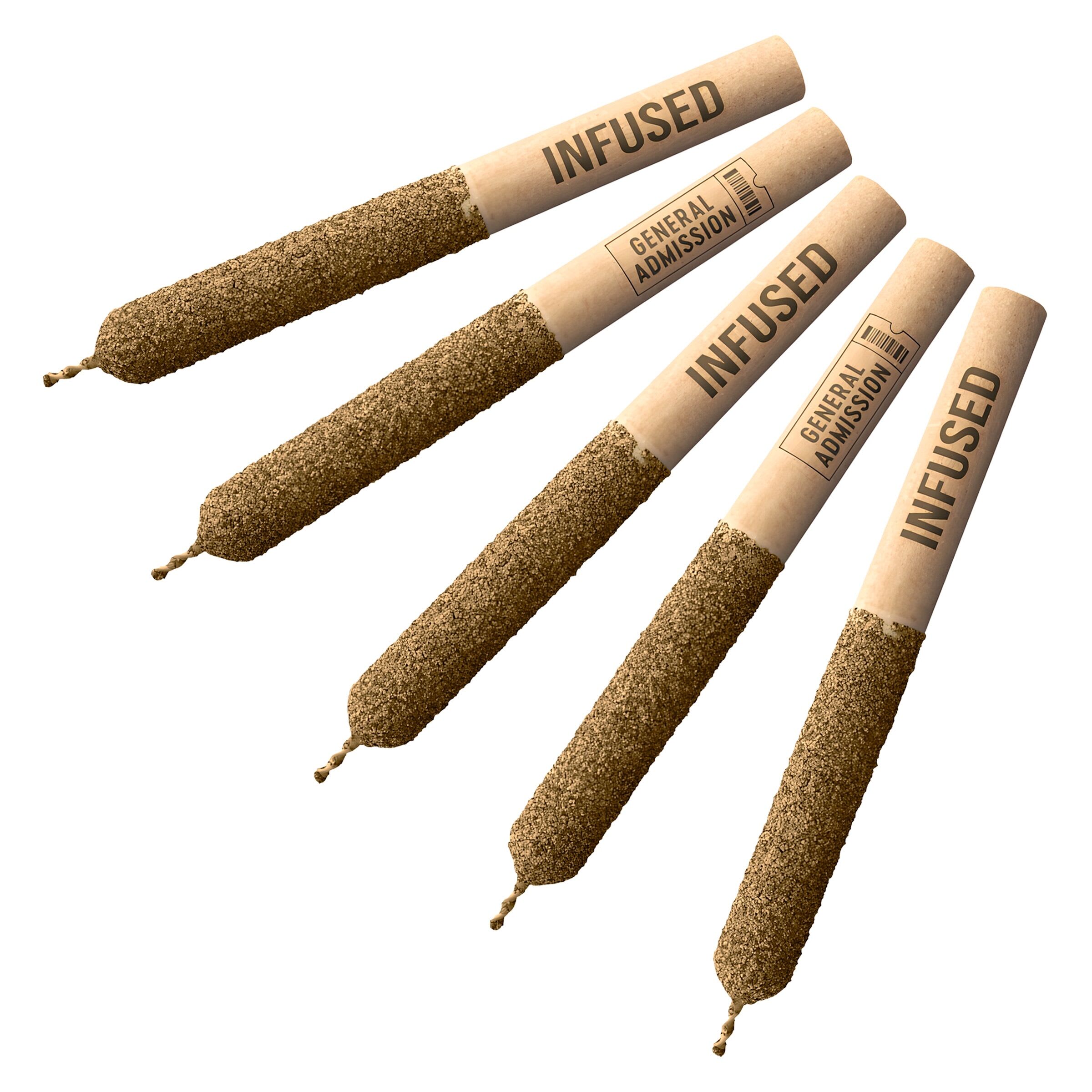 General Admission Pineapple Drift 5x0.5g Infused Pre-Rolls