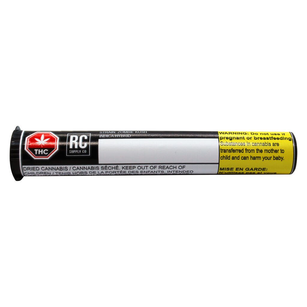 Royal Cannabis Supply Co. Zombie Kush 1x1g Pre-Roll