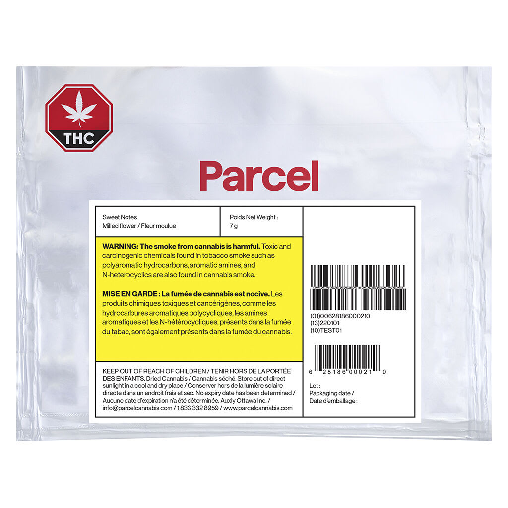 PARCEL Sweet Notes Milled Flower