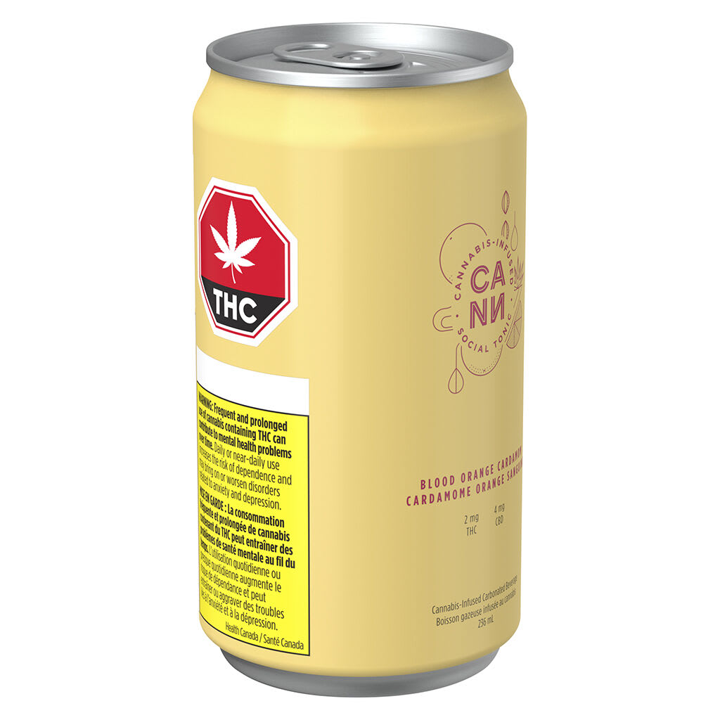 CANN SOCIAL TONIC Blood Orange Cardamom