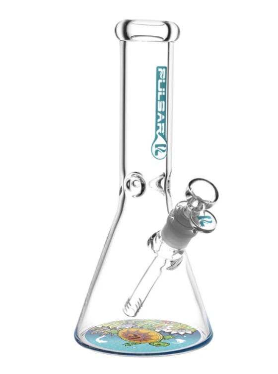 PULSAR Psychedelic Turtle Beaker