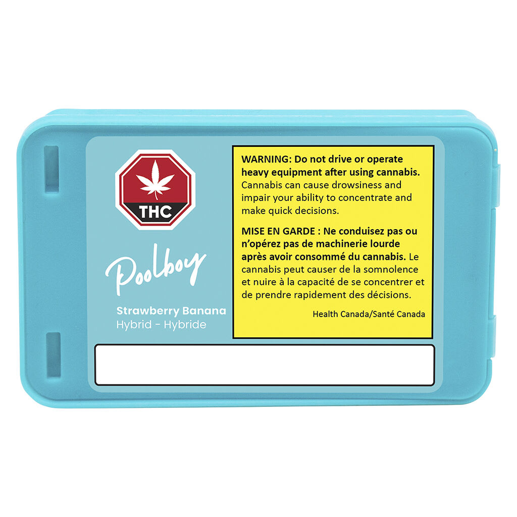 POOLBOY Strawberry Banana Pre-Roll