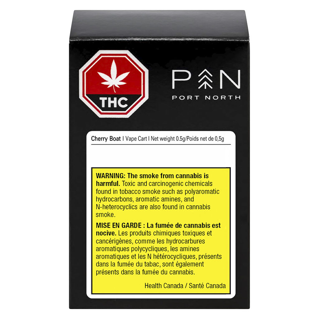 PORT NORTH Cherry Boat Premium Live Rosin Syrup 510 Thread Cartridge