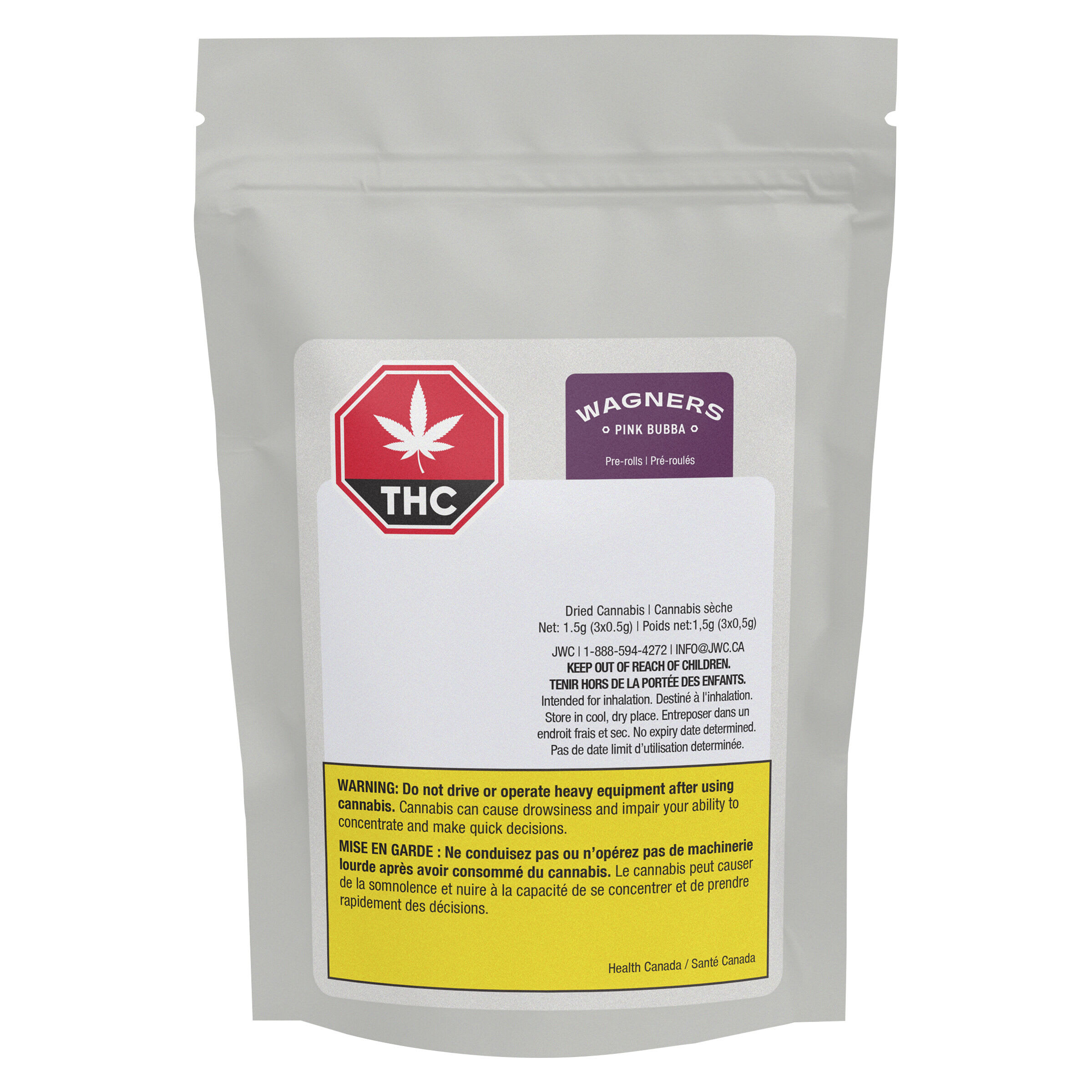 WAGNERS Pink Bubba Pre-Rolls