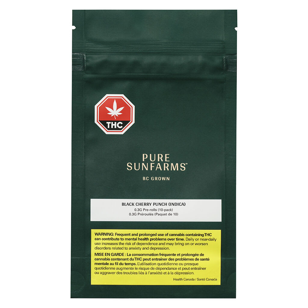 PURE SUNFARMS Black Cherry Punch Pre-Rolls