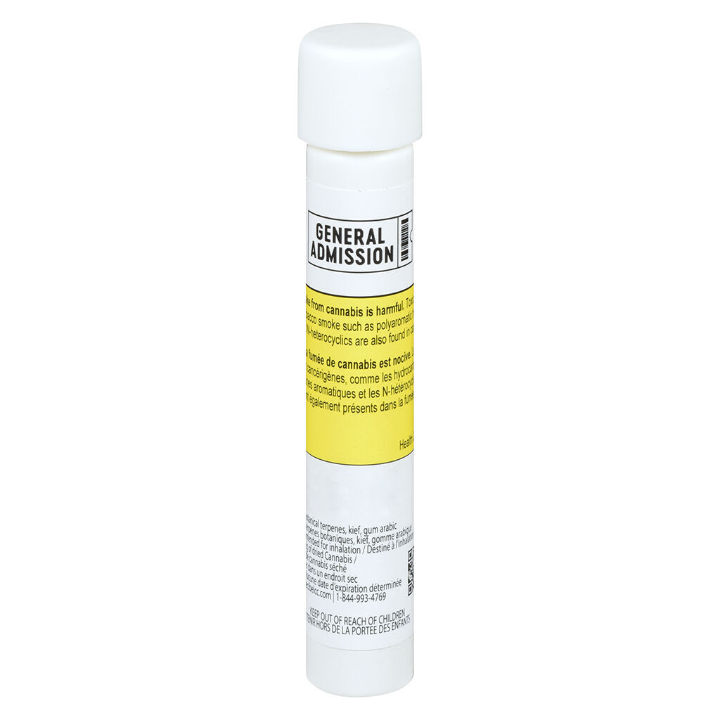 GENERAL ADMISSION Tropic GSC Infused Pre-Roll