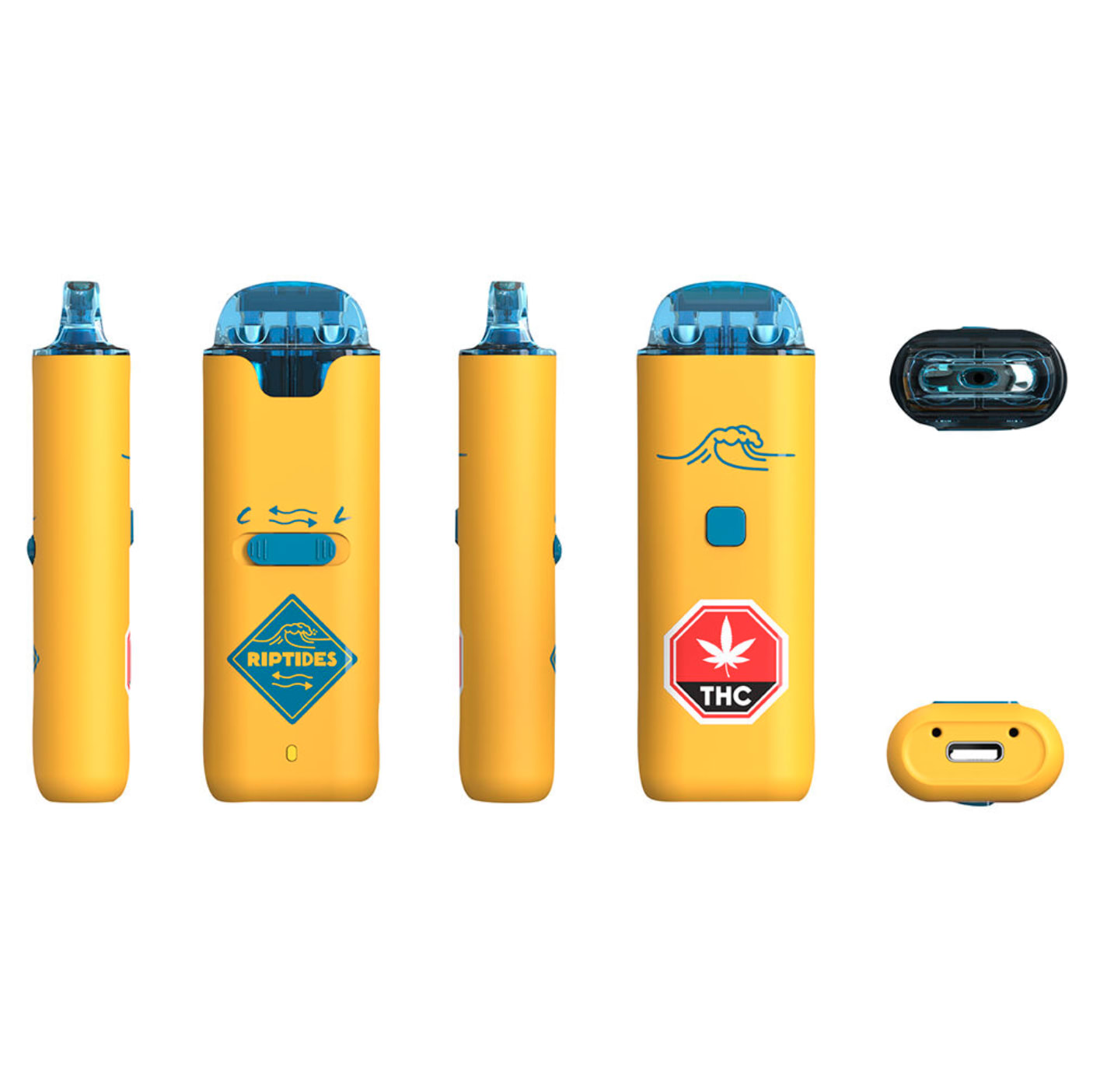 Riptides Dual Cherry x Lemonade 1g Disposable Vape