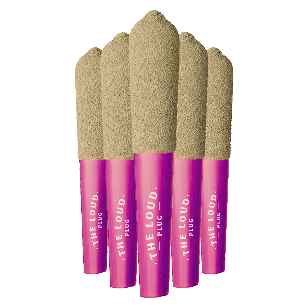 The Loud Plug Drippyz Razz Fire 5x0.5g Infused Pre-Rolls