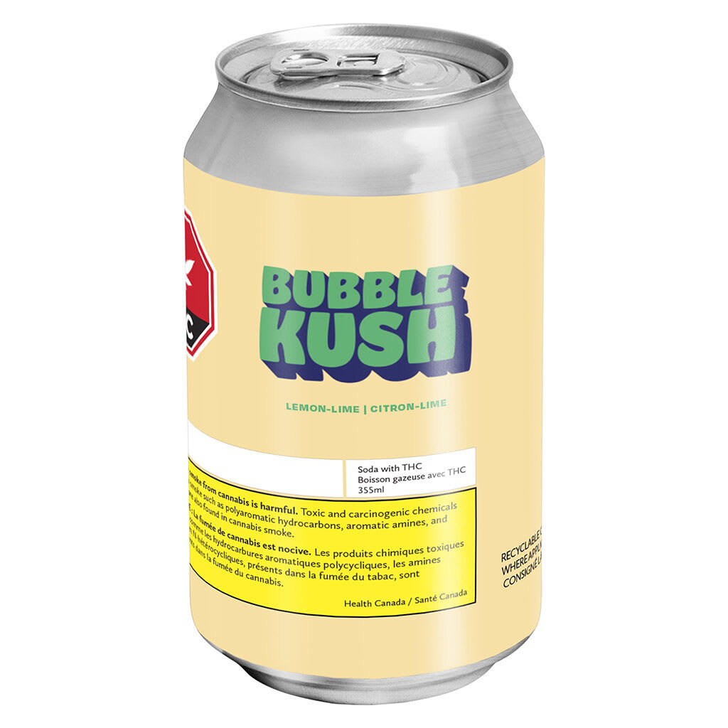 Bubble Kush Lemon-Lime 355ml Beverage