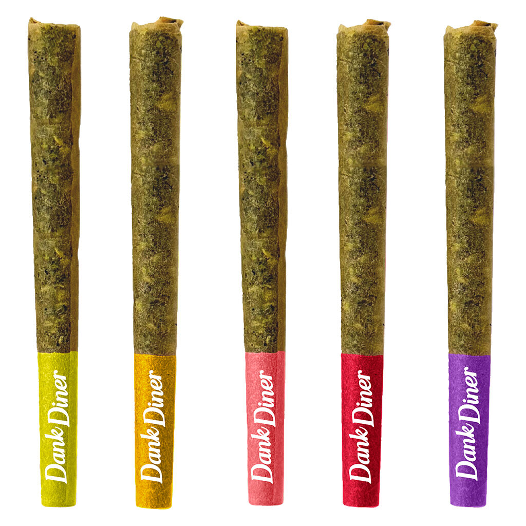 Dank Diner Smoothie Pack 5x0.5g Infused Pre-Rolls