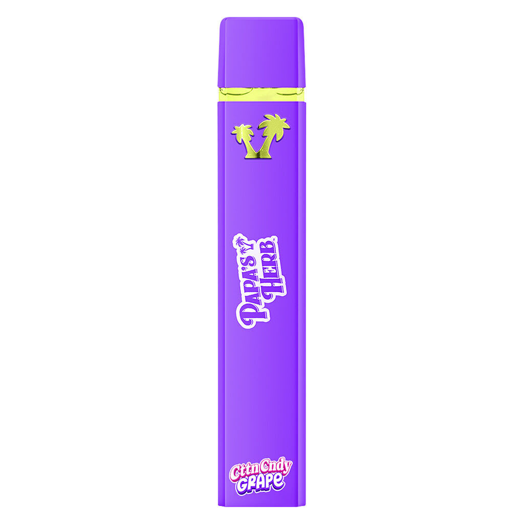 Papa's Herb CttnCndy Grape Liquid Diamond 0.95g Disposable Vape