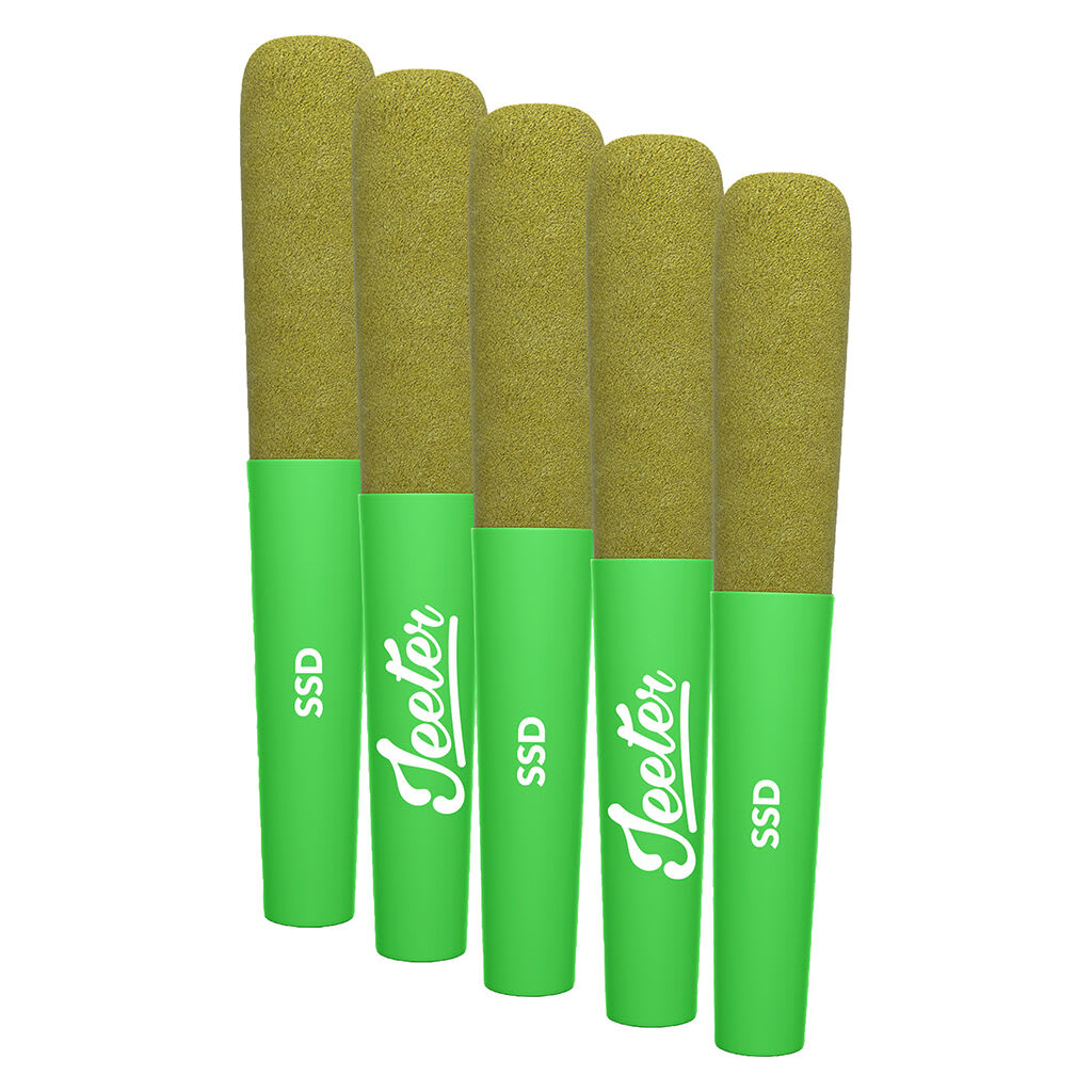 Jeeter Baby Jeeter Strawberry Sour Diesel 5x0.5g Infused Pre-Rolls