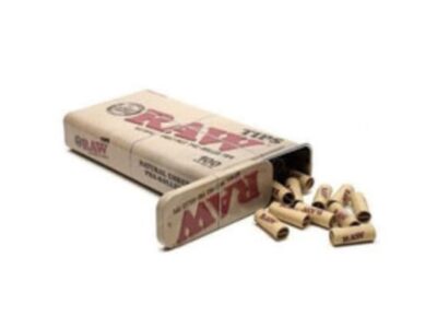 SMOKE ARSENAL Papers & Tips - Raw Classic Pre-Rolled Tin 100 Tips