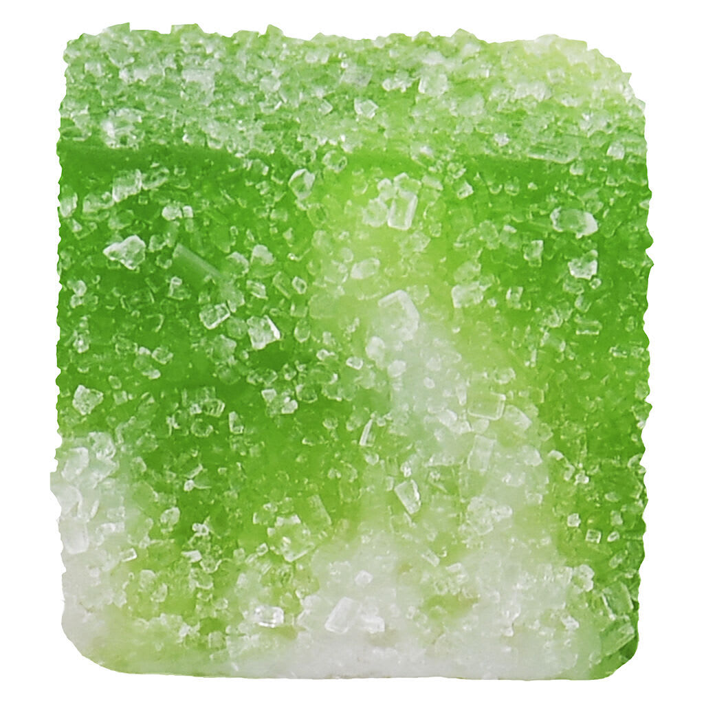 Glenn's No.25 100s True Indica Resin Green Apple Carton Gummies 10x1 Pack