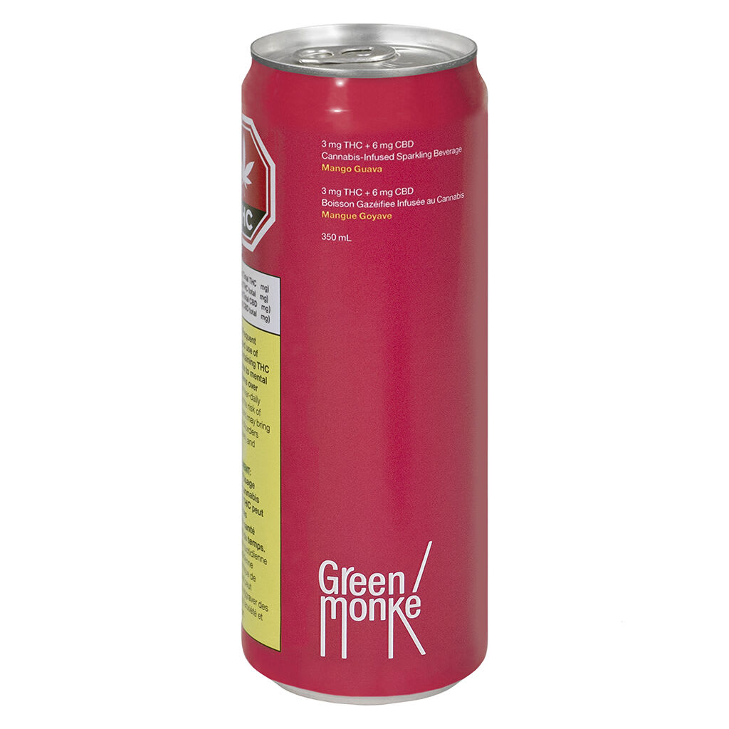 Green Monke Mango Guava 350ml Beverage