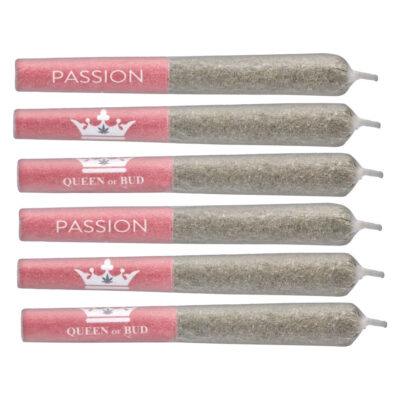 Queen of Bud Red Jasper Raspberry Chocolate 6x0.5g Infused Pre-Rolls
