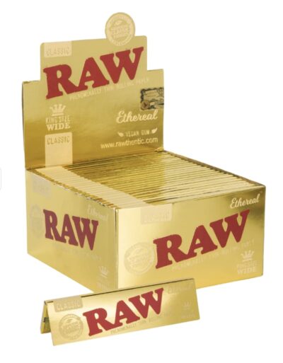 SMOKE ARSENAL Papers & Tips - RAW Classic Ethereal King Size Wide Rolling Papers