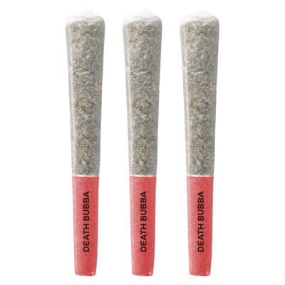 Pistol and Paris Death Bubba 3x0.5g Pre-Rolls