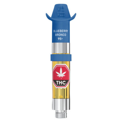 Wild West Blueberry Bronco Liquid Diamonds 0.95g 510 Thread Cartridge