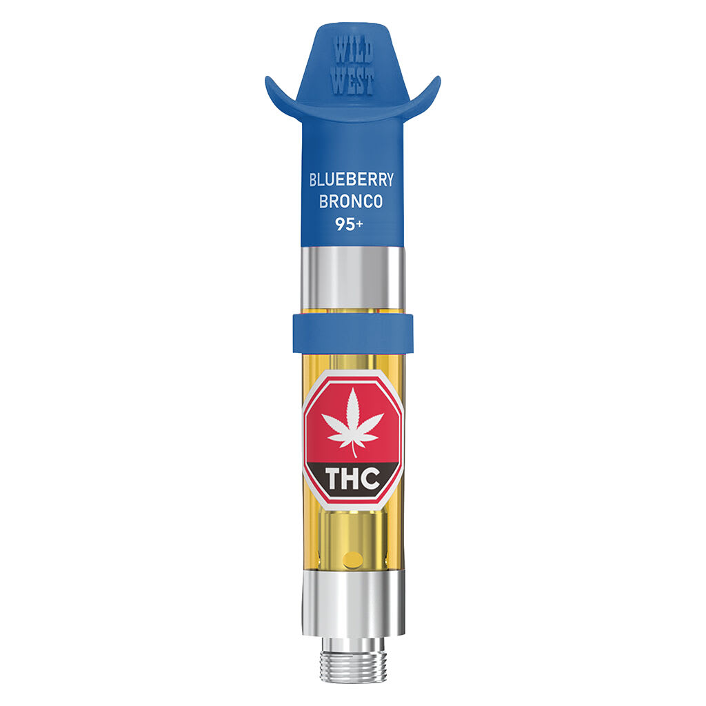 Wild West Blueberry Bronco Liquid Diamonds 0.95g 510 Thread Cartridge