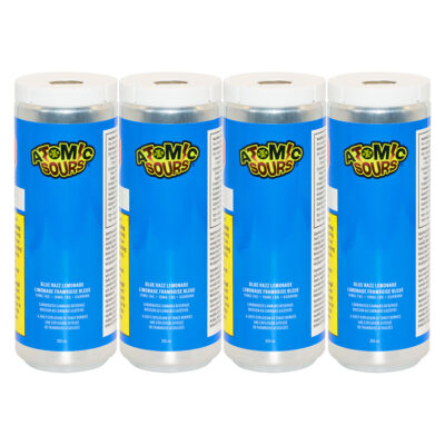 XMG Atomic Sours Blue Razz Lemonade 4x355ml Beverages