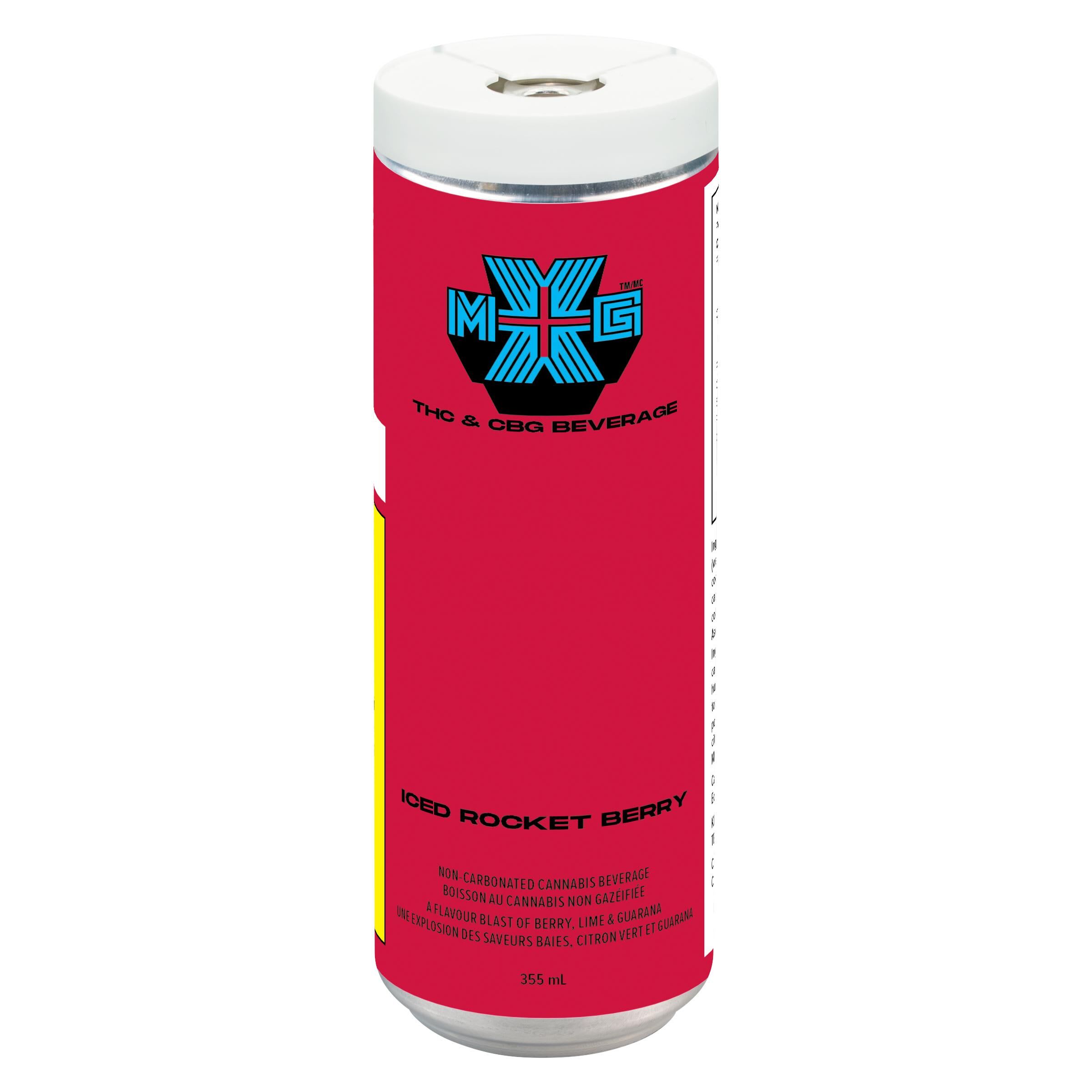 XMG+ Iced Rocket Berry 355ml Beverage