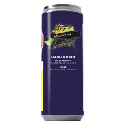 Rays Lemonade Blackberry Rosin Lemonade THC/CBG 355ml Beverage