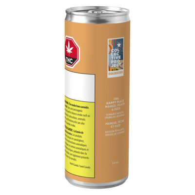 Collective Project 2:1 CBG Happy Place (Mango Peach & Yuzu) 355ml Beverage