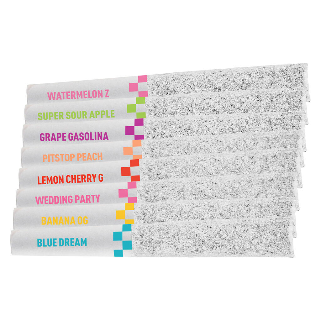 Claybourne Flyers Frosted Podium Pack 8x0.35g Infused Pre-Rolls