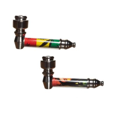 High Grade Metal Hand Pipe w/ Screens