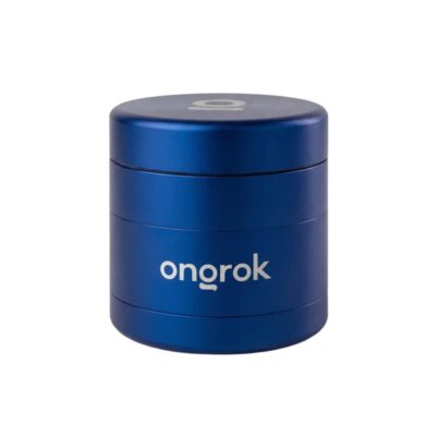 Smoke Arsenal Grinders - Ongrok 4pc EZ Metal Grinder (Blue)