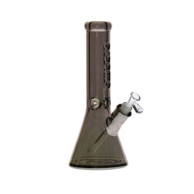 Preemo 12" Glass Ion Plated Beaker Bong - (Smoke)