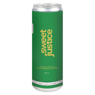 Sweet Justice Lemonade Ginger Ale 355ml Beverage