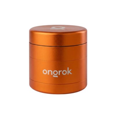Smoke Arsenal Grinders - Ongrok 4pc EZ Metal Grinder (Orange)